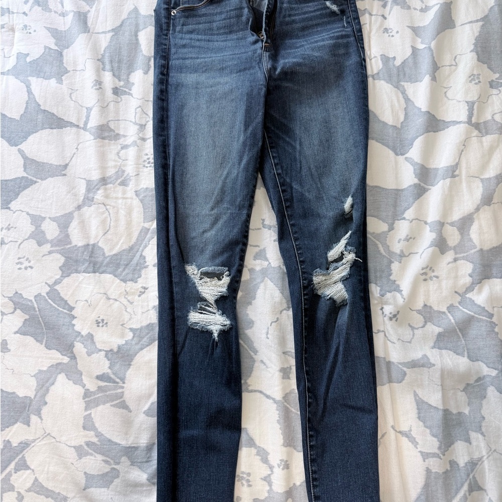 Abercrombie & Fitch Dark Blue Skinny Jeans